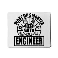 Funny Wake Up Smarter Sleep With A Engineer Mousepad