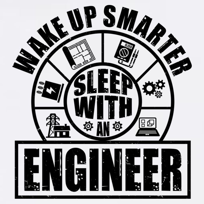 Funny Wake Up Smarter Sleep With A Engineer Mousepad