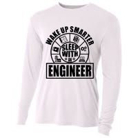 Funny Wake Up Smarter Sleep With A Engineer Cooling Performance Long Sleeve Crew