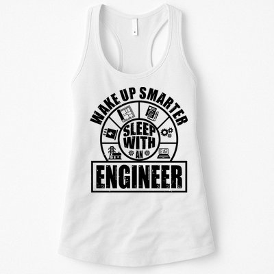Funny Wake Up Smarter Sleep With A Engineer Womens Tank Top