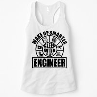 Funny Wake Up Smarter Sleep With A Engineer Womens Tank Top