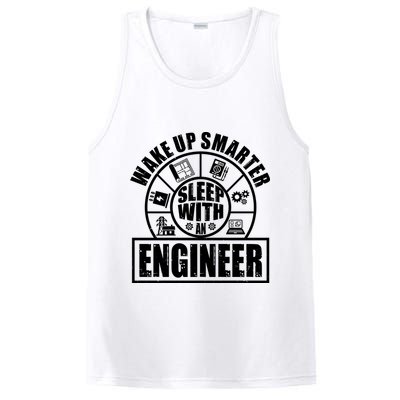 Funny Wake Up Smarter Sleep With A Engineer PosiCharge Competitor Tank