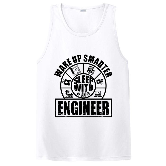 Funny Wake Up Smarter Sleep With A Engineer PosiCharge Competitor Tank