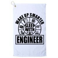 Funny Wake Up Smarter Sleep With A Engineer Golf Towel
