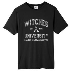 Funny Witches University Salem Massachusetts Witch College Tall Fusion ChromaSoft Performance T-Shirt