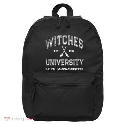 Funny Witches University Salem Massachusetts Witch College 16 in Basic Backpack