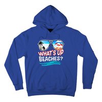 Funny Whats Up Beaches Family Vacation Matching Gift Hoodie