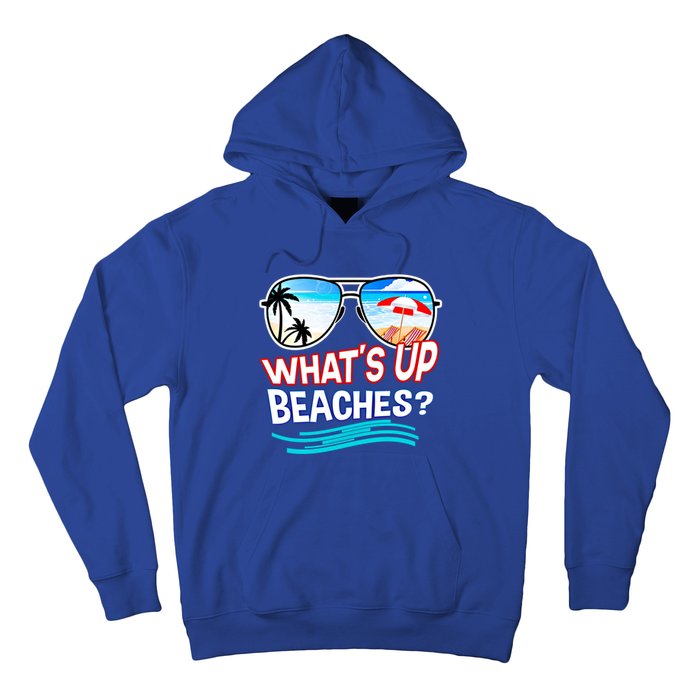 Funny Whats Up Beaches Family Vacation Matching Gift Hoodie