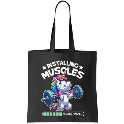 Fitness Weightlifting Unicorn Gym Workout Weight Training Bag