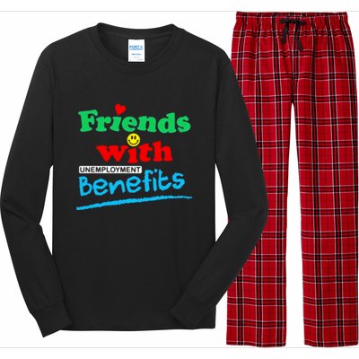 Friends With Unemployment Benefits Long Sleeve Pajama Set