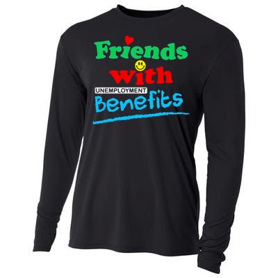 Friends With Unemployment Benefits Cooling Performance Long Sleeve Crew