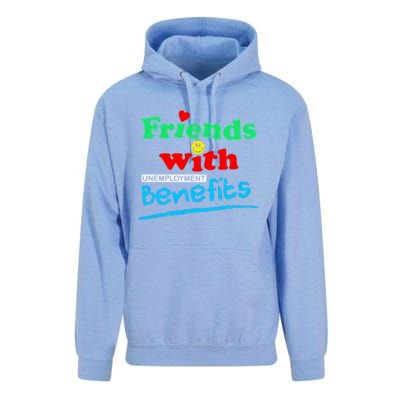 Friends With Unemployment Benefits Unisex Surf Hoodie