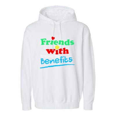 Friends With Unemployment Benefits Garment-Dyed Fleece Hoodie