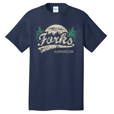 Forks Washington Vintage Tall T-Shirt