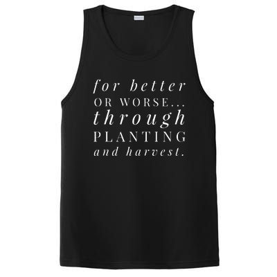 Farm Wife Vows Married To A Farmer Better Or Worse PosiCharge Competitor Tank