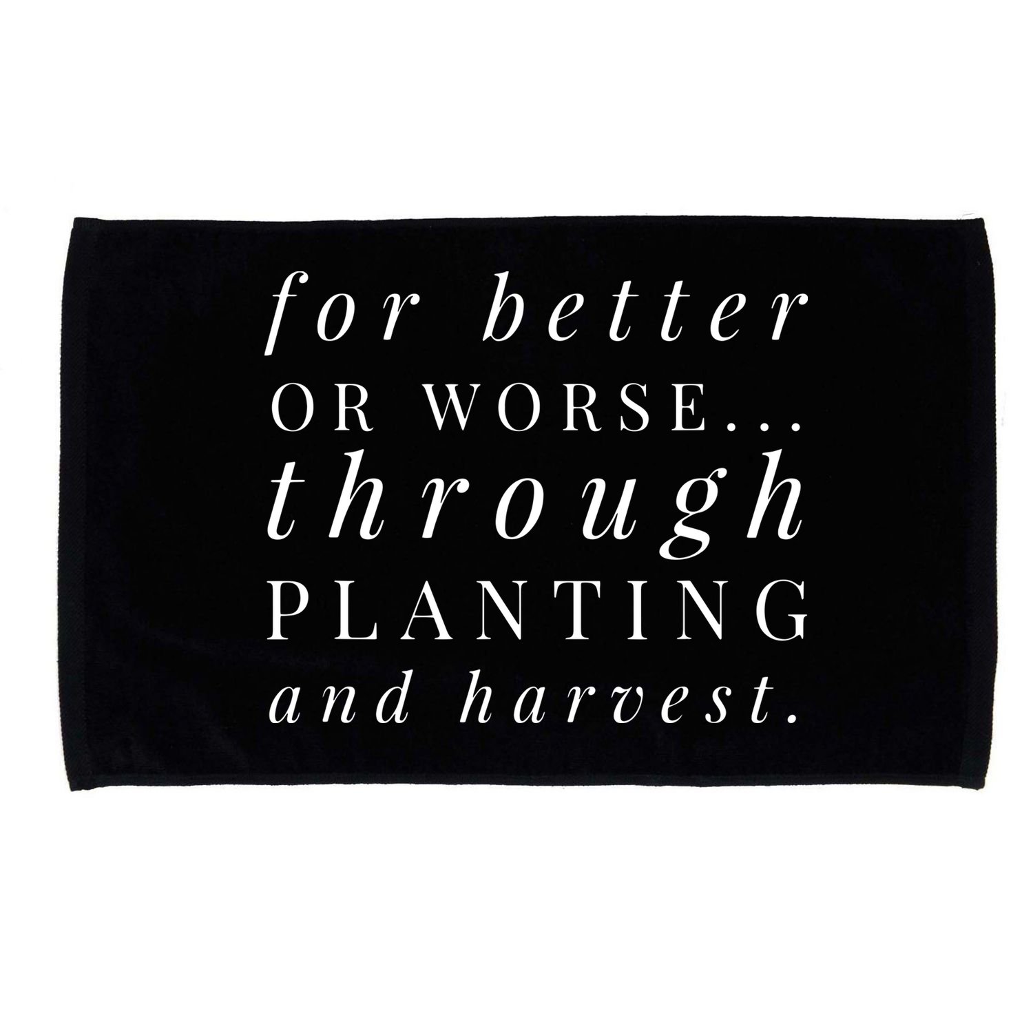 Farm Wife Vows Married To A Farmer Better Or Worse Microfiber Hand Towel
