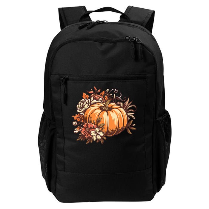 Fall Women Vintage Pumpkin Autumn Graphic Thanksgiving Daily Commute Backpack