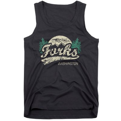 Forks Washington Vintage Tank Top