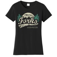 Forks Washington Vintage Women's T-Shirt