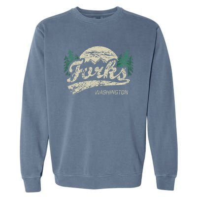 Forks Washington Vintage Garment-Dyed Sweatshirt