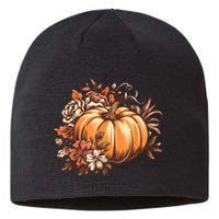 Fall Women Vintage Pumpkin Autumn Graphic Thanksgiving Sustainable Beanie