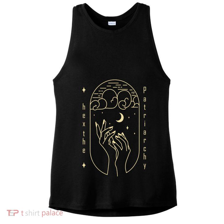 Feminist Witch, Women's Rights Are Human Rights Ladies PosiCharge Tri-Blend Wicking Tank