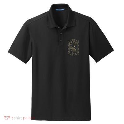 Feminist Witch, Women's Rights Are Human Rights Dry Zone Grid Polo