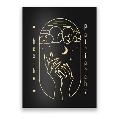 Feminist Witch, Women's Rights Are Human Rights Poster