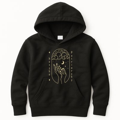 Feminist Witch, Women's Rights Are Human Rights Kids Hoodie