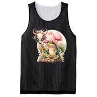 Frog With Witch Hat ShirtSkull Mushroom Everybody Croaks Mesh Reversible Basketball Jersey Tank