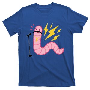 Funny Worm With A Mustache Tom Ariana Reality T-Shirt