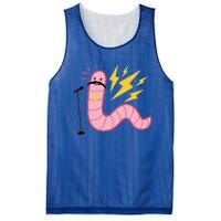 Funny Worm With A Mustache Tom Ariana Reality Mesh Reversible Basketball Jersey Tank