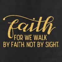 Faith We Walk By Faith Not By Sight Christian Adult Drive Performance Visor