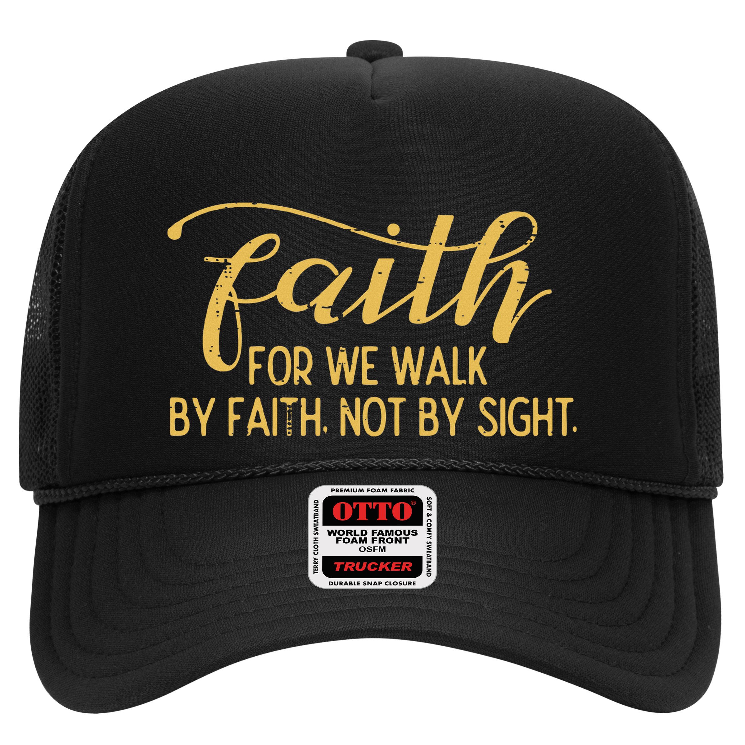 Faith We Walk By Faith Not By Sight Christian Hat
