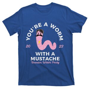 Funny Worm With A Mustache T-Shirt