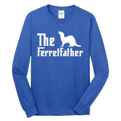 Ferret Whisperer Wildlife Animal Rodent Best Dad Ever Gift Tall Long Sleeve T-Shirt