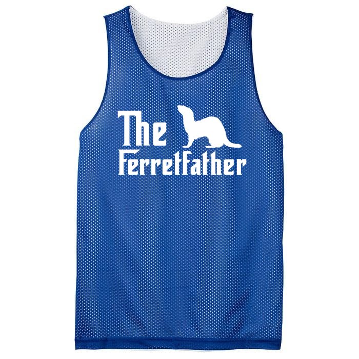 Ferret Whisperer Wildlife Animal Rodent Best Dad Ever Gift Mesh Reversible Basketball Jersey Tank