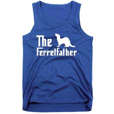 Ferret Whisperer Wildlife Animal Rodent Best Dad Ever Gift Tank Top