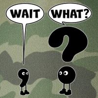 Funny Wait What Comma Question Mark Comic Legacy Tie Dye Trucker Hat