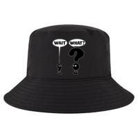 Funny Wait What Comma Question Mark Comic Cool Comfort Performance Bucket Hat