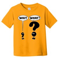 Funny Wait What Comma Question Mark Comic Toddler T-Shirt
