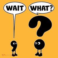 Funny Wait What Comma Question Mark Comic Short Acrylic Beanie