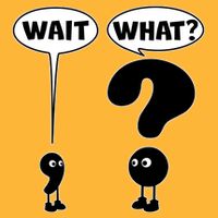 Funny Wait What Comma Question Mark Comic Kids T-Shirt