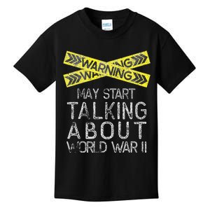 Funny World War Two WW2 History Teacher Historian History Kids T-Shirt