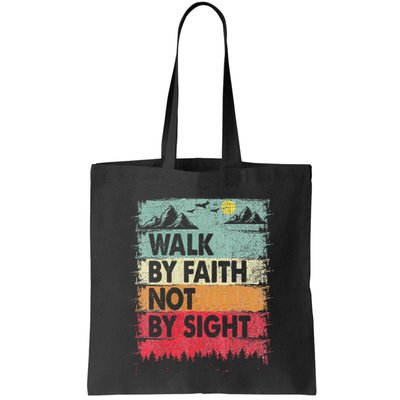 Faith We Walk By Faith Not By Sight Christian Bag