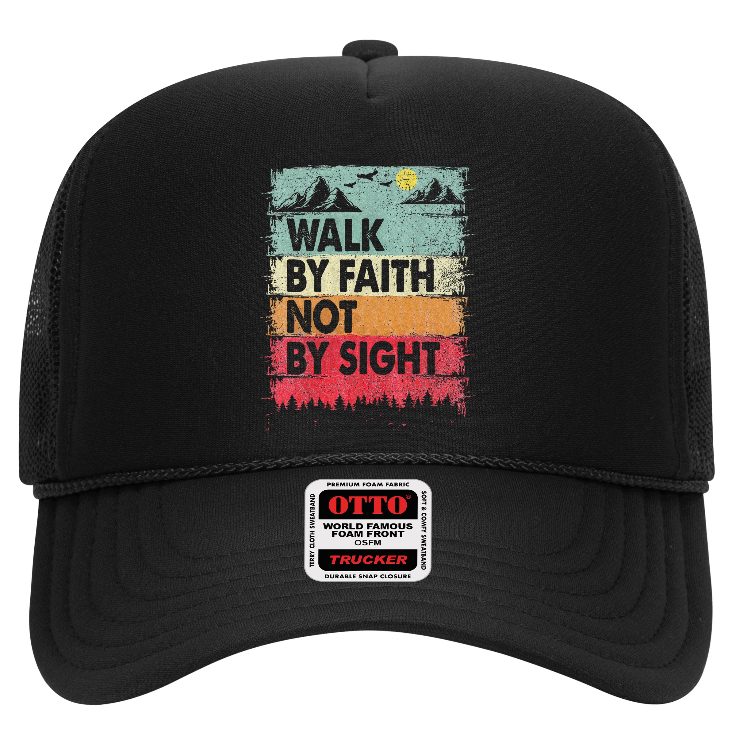 Faith We Walk By Faith Not By Sight Christian Hat