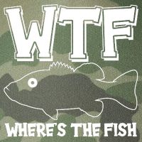 Funny WTF Wheres The Fish Legacy Tie Dye Trucker Hat