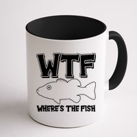 Funny WTF Wheres The Fish Mug