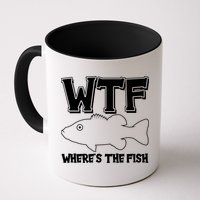 Funny WTF Wheres The Fish Mug