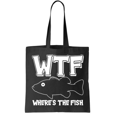 Funny WTF Wheres The Fish Bag